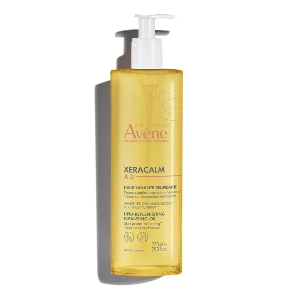 Avène XeraCalm A.D Lipid-Replenishing Cleansing Oil, 25.3 fl. Oz.